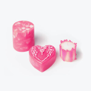 Romantic Pink Candle